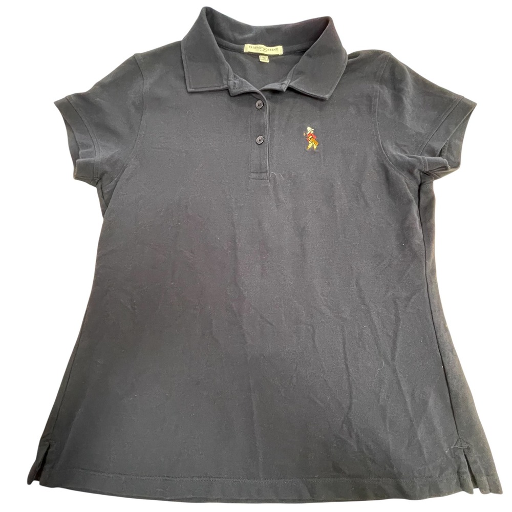 Fairway & Greene Golf Polo Shirt Embroidered Logo Short Sleeveโ Ladies L